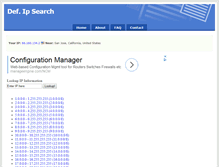 Tablet Screenshot of definitive-ip-search.org